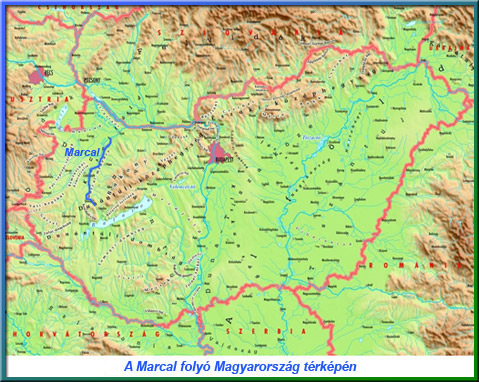 magyarország térkép folyók A Marcal folyó honlapja   nyitóoldal magyarország térkép folyók